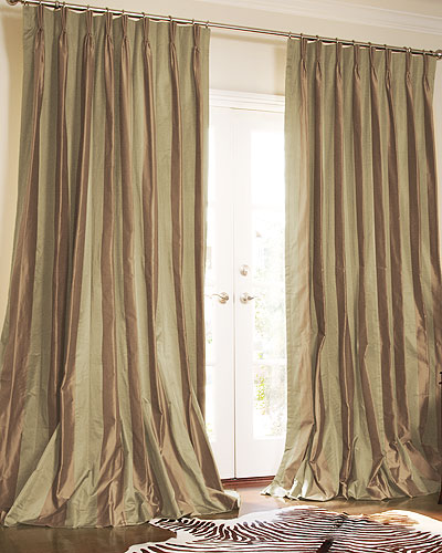 Biltmore Stripe Custom Drapery